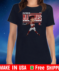 2021 Champion Patrick Mahomes 15 Kansas City KC Chiefs Super Bowl AFC Champions NFL Football Team T Shirt