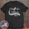 Chucks and Pearls 2021 Teachers Gift Chucks and Pearls T-Shirt