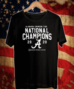 Alabama Crimson Tide College Football Playoff 2021 National Championship T-Shirt