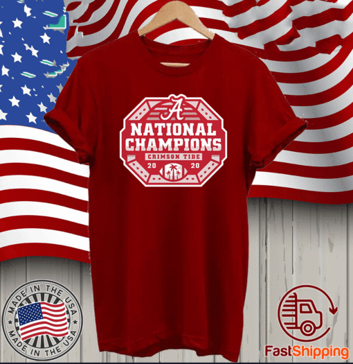 Alabama Crimson Tide National Champs 2020 2021 T-Shirt - Logo #AlabamaCrimsonTide#2021