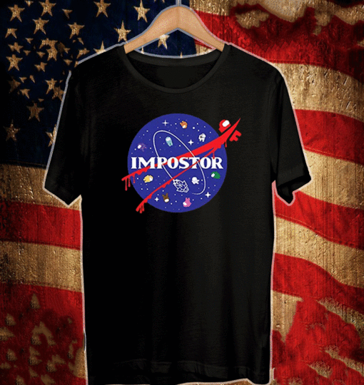 Among Us Impostor Nasa T-Shirt