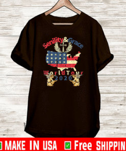 Senility & Grace Flag US World Tour 2021 T-Shirt