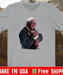 BERNIE SANDERS CAT LOGO T-SHIRT