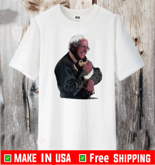 BERNIE SANDERS CAT LOGO T-SHIRT