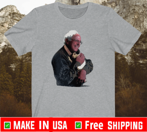 BERNIE SANDERS CAT LOGO T-SHIRT