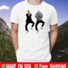 BERNIE SANDERS MEME WITH PSY GANGNAM STYLE T-SHIRT