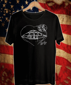 Bob Lazar UAP Sketch T-Shirt