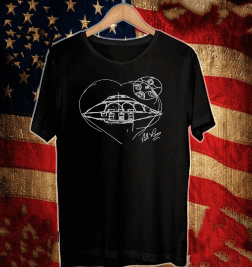 Bob Lazar UAP Sketch T-Shirt