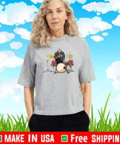 Bernie Sanders Drum Mittens Sitting Inauguration Meme T-Shirt