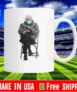 Bernie Sanders Meme Shirt Mittens Chair Inauguration 2021 Mug