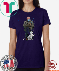 Bernie Sanders Mittens Gloves Cat Toy With Kitten T-Shirt