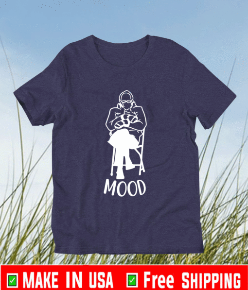 Bernie Sanders Mittens Moode #Mood2021 T-Shirt