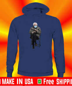 Bernie Sanders Mittens Sitting Inauguration Day 2021 Funny Meme Hoodie