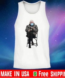 Bernie Sanders Mittens Sitting Inauguration Funny Meme Tank-Top United States 2021