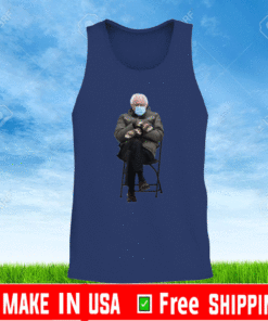 Bernie Sanders Mittens Sitting Inauguration Funny Meme Tank-Top United States 2021