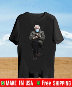 Bernie Sanders Mittens Sitting Inauguration T-Shirt