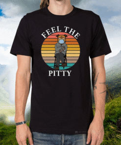 Bernie Sanders Pitbull feel the pitty Vinatge 2021 T-Shirt