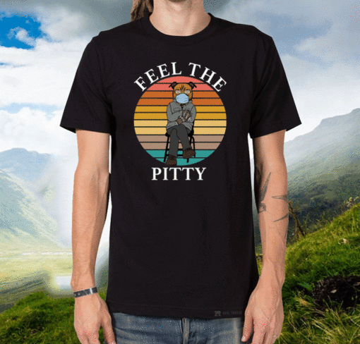 Bernie Sanders Pitbull feel the pitty Vinatge 2021 T-Shirt