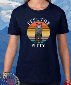 Bernie Sanders Pitbull feel the pitty Vinatge 2021 T-Shirt