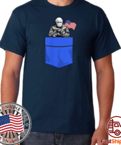 Bernie Sanders Gloves Mittens Funny Pocket Bernie Gift T-Shirt