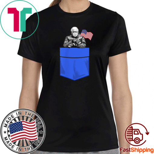 Bernie Sanders Gloves Mittens Funny Pocket Bernie Gift T-Shirt