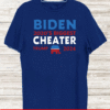 Biden 2020 Biggest Cheater Trump 2024 Official T-ShirtBiden 2020 Biggest Cheater Trump 2024 Official T-Shirt