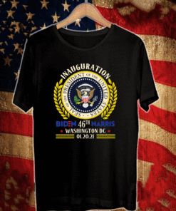 United States Biden 46th President Day Inauguration 2021 Washington DC T-Shirt