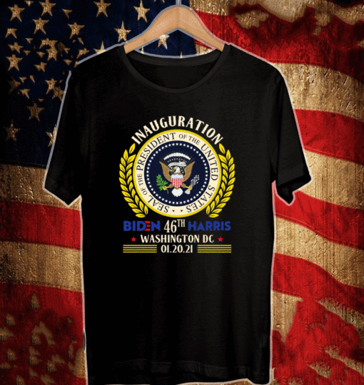 United States Biden 46th President Day Inauguration 2021 Washington DC T-Shirt