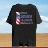 Inauguration Day 2021 Biden Harris We Did It! Patriotic Flag T-Shirt