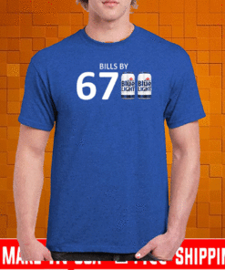 Bills By 67 Blue Light Shirt