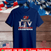 Super Bowl LV Tampa Bay Buccaneers Champions Gift T-Shirt, Tom Brady Buccaneers, Buccaneers NFC South Champs Football Shirt