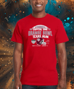 Capital One 2021 Orange Bowl Texas A&M South Florida January 2 T-Shirt