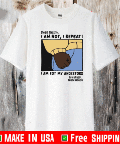 Dear Racism I am not I repeat I am not my ancestors 2021 T-Shirt