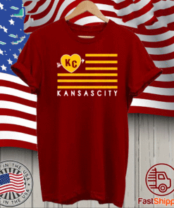 Kansas City Football Shirt - I LOVE KC T-Shirt