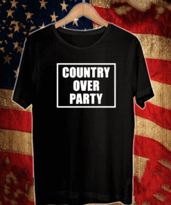 COUNTRY OVER PARTY TEE SHIRT