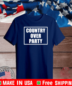 COUNTRY OVER PARTY TEE SHIRT