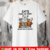 Cats Make Me Happy Humans Make My Head Hurt US T-Shirt