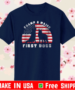 Champ and Major Joe Biden's First Dogs Inauguration Day T-Shirt