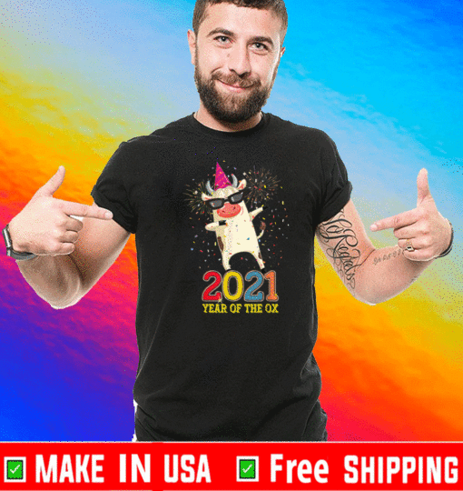 Chinese New Year 2021 Clothes Boy Girl Outfit Year Of The Ox T-Shirt