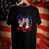 Chucks and Pearls 2021 Flag US T-Shirt