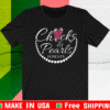 Chucks and Pearls Forever Gift for Teachers T-Shirt