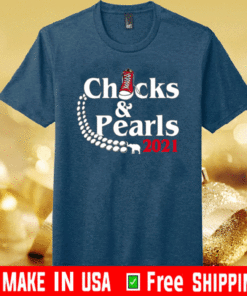 Chucks and Pearls shoes Elephant 2021 T-Shirt