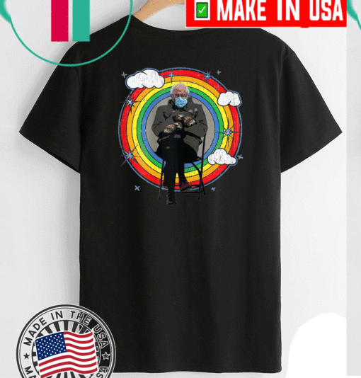 Bernie Sanders Mittens Inauguration Sitting Meme T-Shirt
