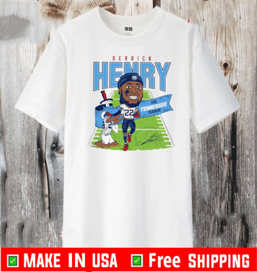 Derrick Henry Caricature Throwback T-Shirt