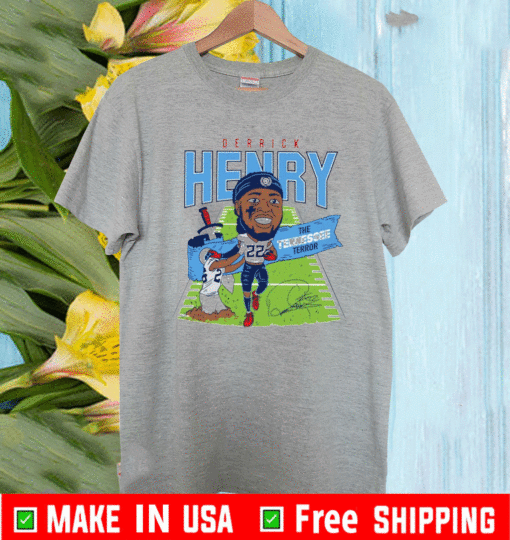 Derrick Henry Caricature Throwback T-Shirt