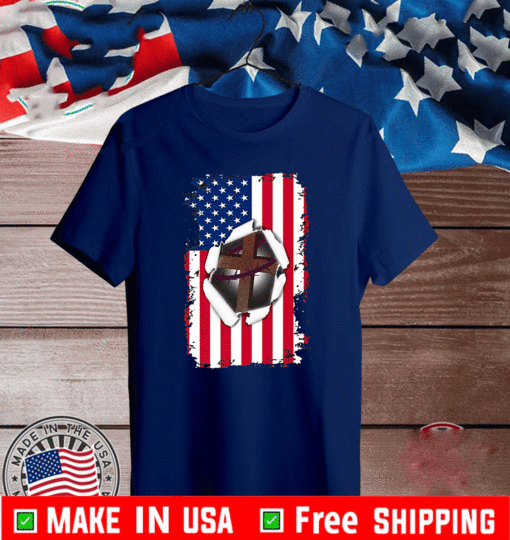 Official Flag and Cross T-Shirt