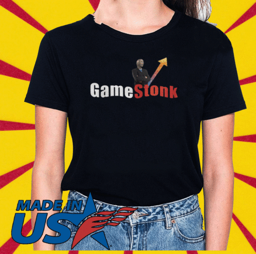 GameStop GME To The Moon WallStreet Bets #GameStonk 2021 T-Shirt