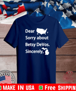 Gretchen Whitmer Betsy Devos T-Shirt