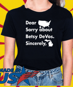 Gretchen Whitmer Betsy Devos Shirt