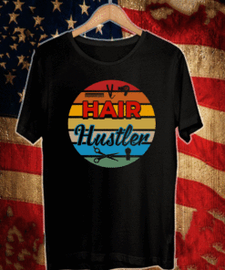 Hair Hustler Retro Vintage T-Shirt